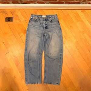 Madewell Darted Barrel Jeans